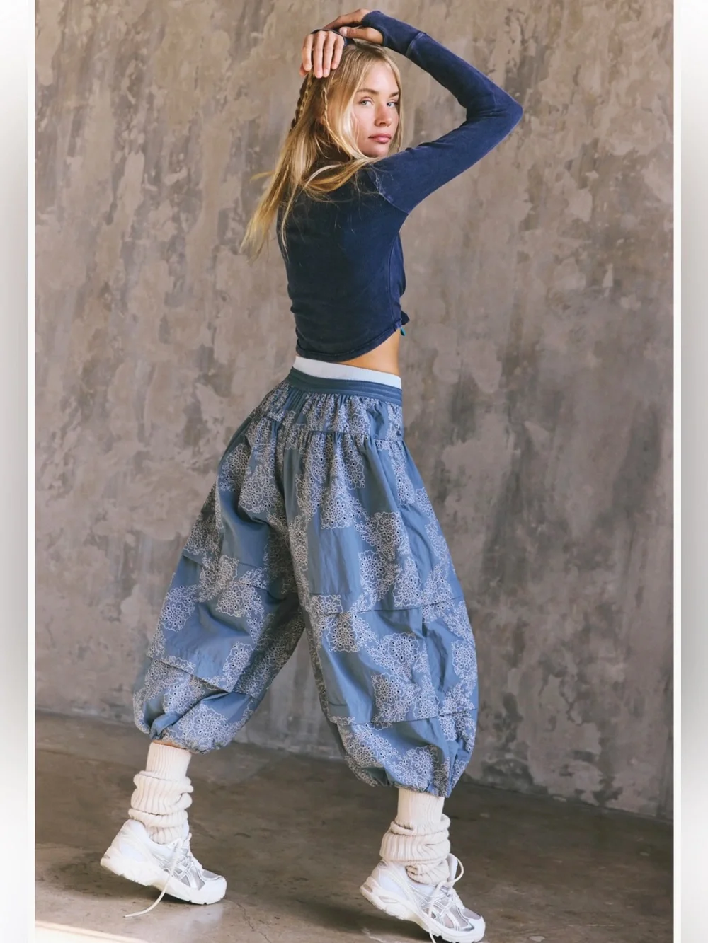 FP Movement Gonna Love Me Eyelet Crop Joggers